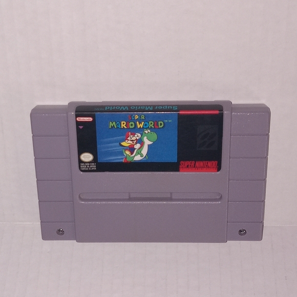 Nintendo Other - Super Mario World Snes Nintendo 1992 Authentic First Print